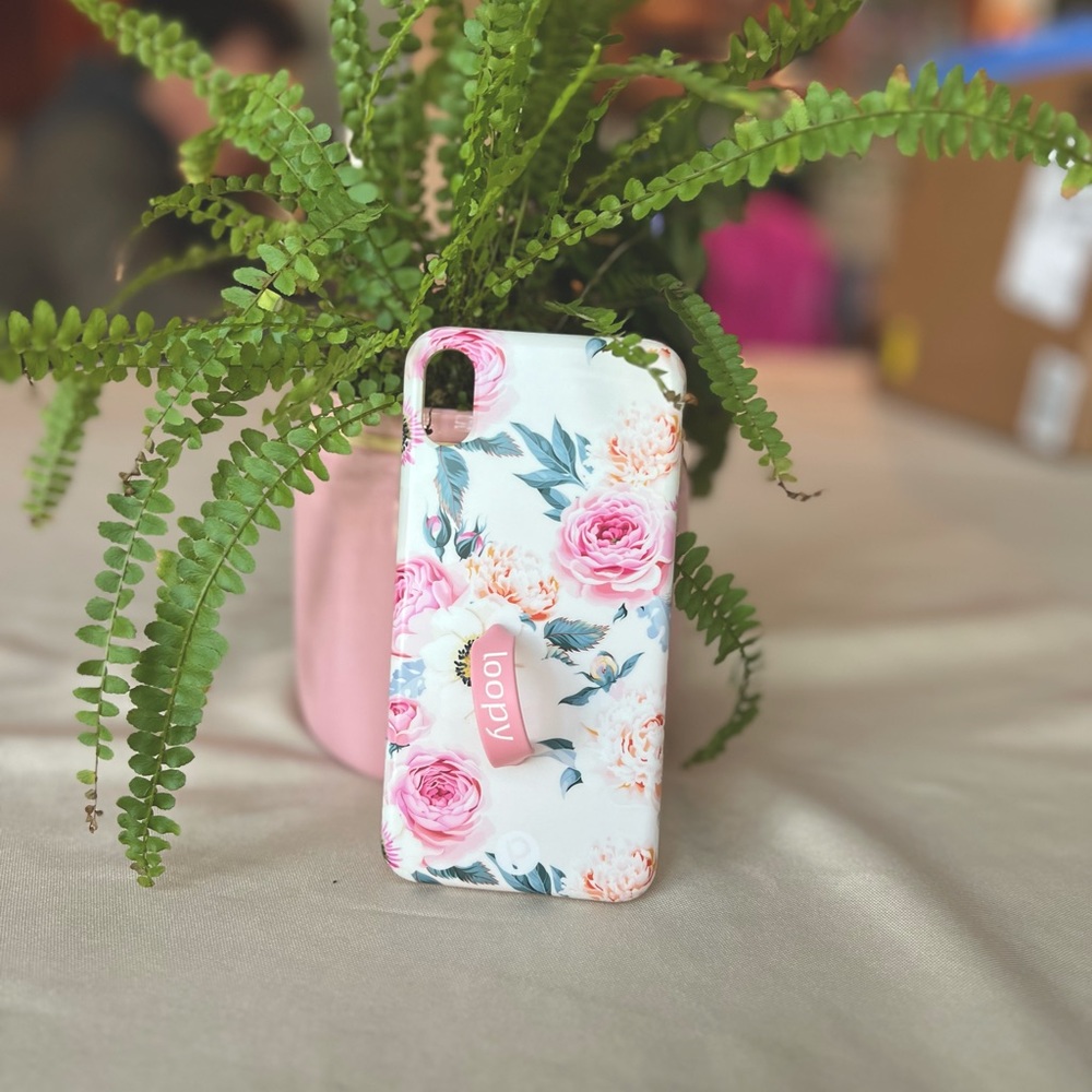 Loopy Floral Case for iPhone X